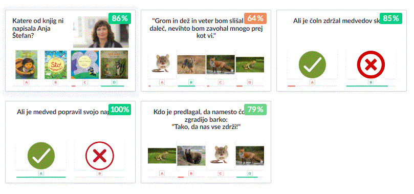 kviz, vprašanja in odgovori